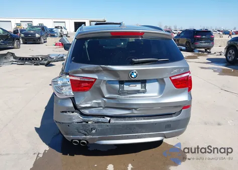 2012 BMW X3 xDrive28I from USA, damaged, VIN 5UXWX5C59CL727732